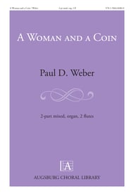 A Woman and a Coin Two-Part Mixed choral sheet music cover Thumbnail